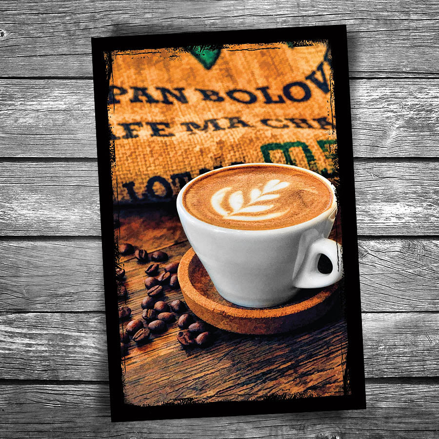Cappuccino Postcard