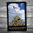 Marine Corps Memorial Postcard