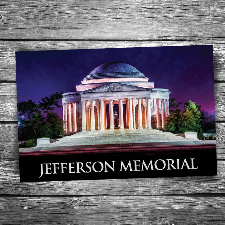 Jefferson Memorial Postcard