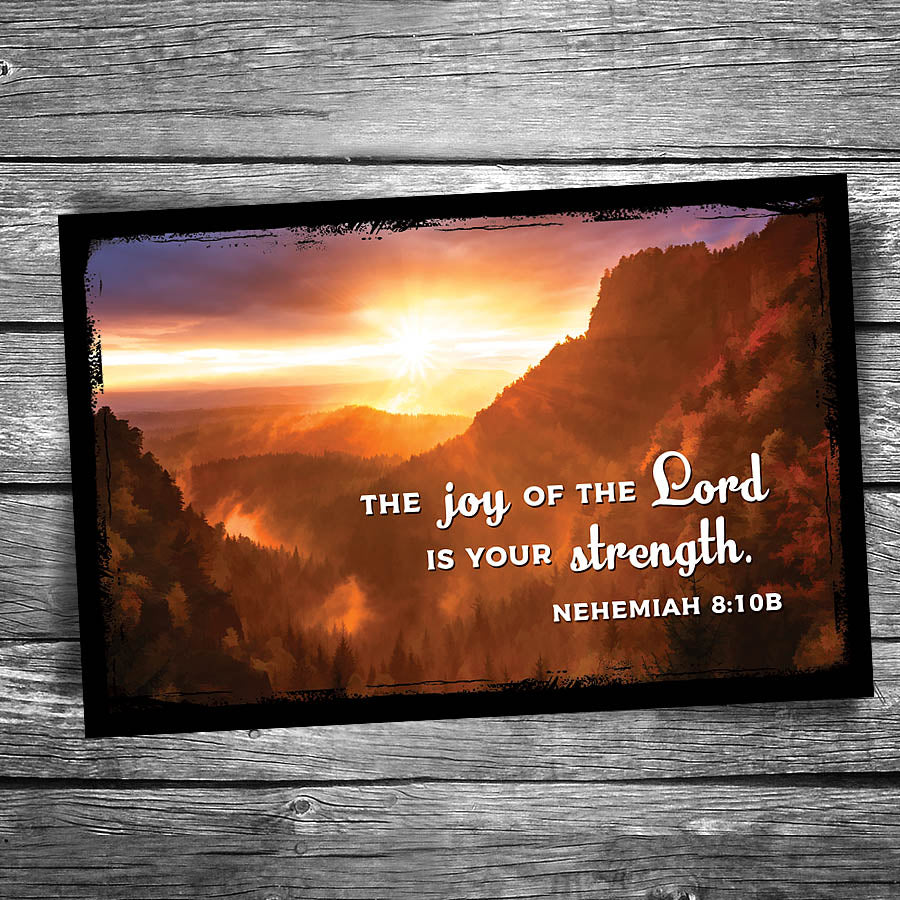 Joy of the Lord Postcard