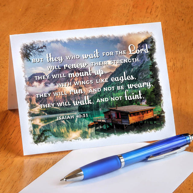 Wait on the Lord Notecard