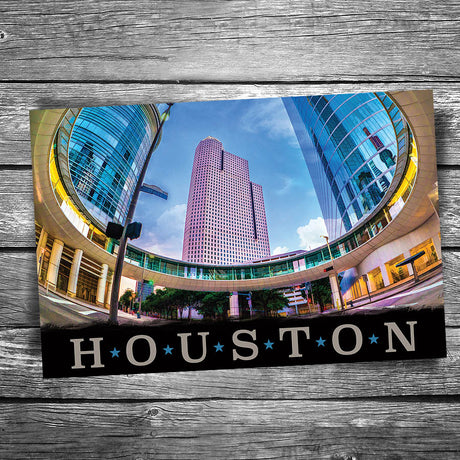 Houston Circular Walkway Postcard