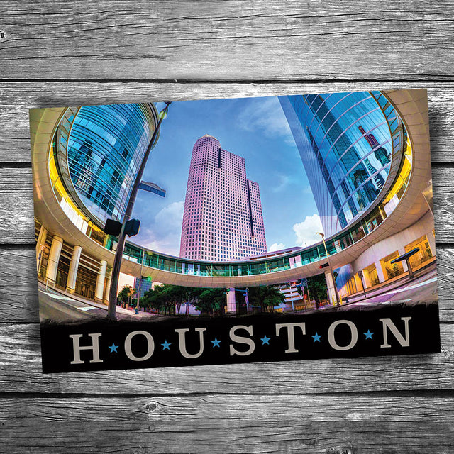 Houston Circular Walkway Postcard