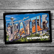 Greetings From Seattle Postcard