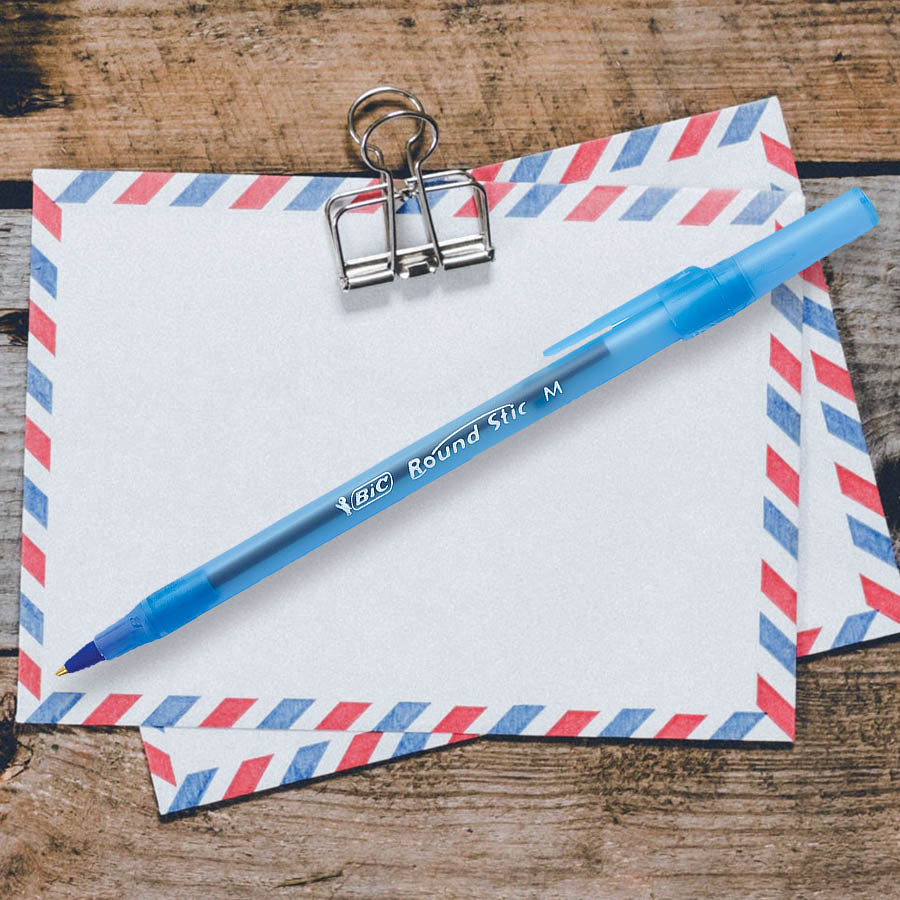 Bic Round Stic Medium Pen