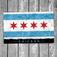 Chicago Flag Postcard