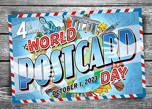 World Postcard Day 2023 Postcard Now Available