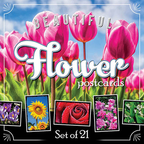 New and Updated Flower Postcards