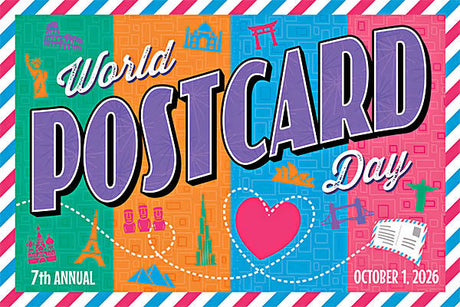 Celebrate World Postcard Day 2026