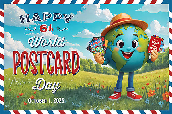 Celebrate World Postcard Day 2025