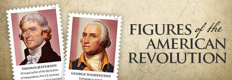 Figures of the American Revolution Stamps