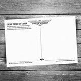 Gotham City Chicago Skyline Postcard