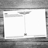 Amtrak Empire Builder Glacier Park Postcard