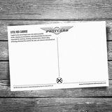 Little Red Caboose Postcard