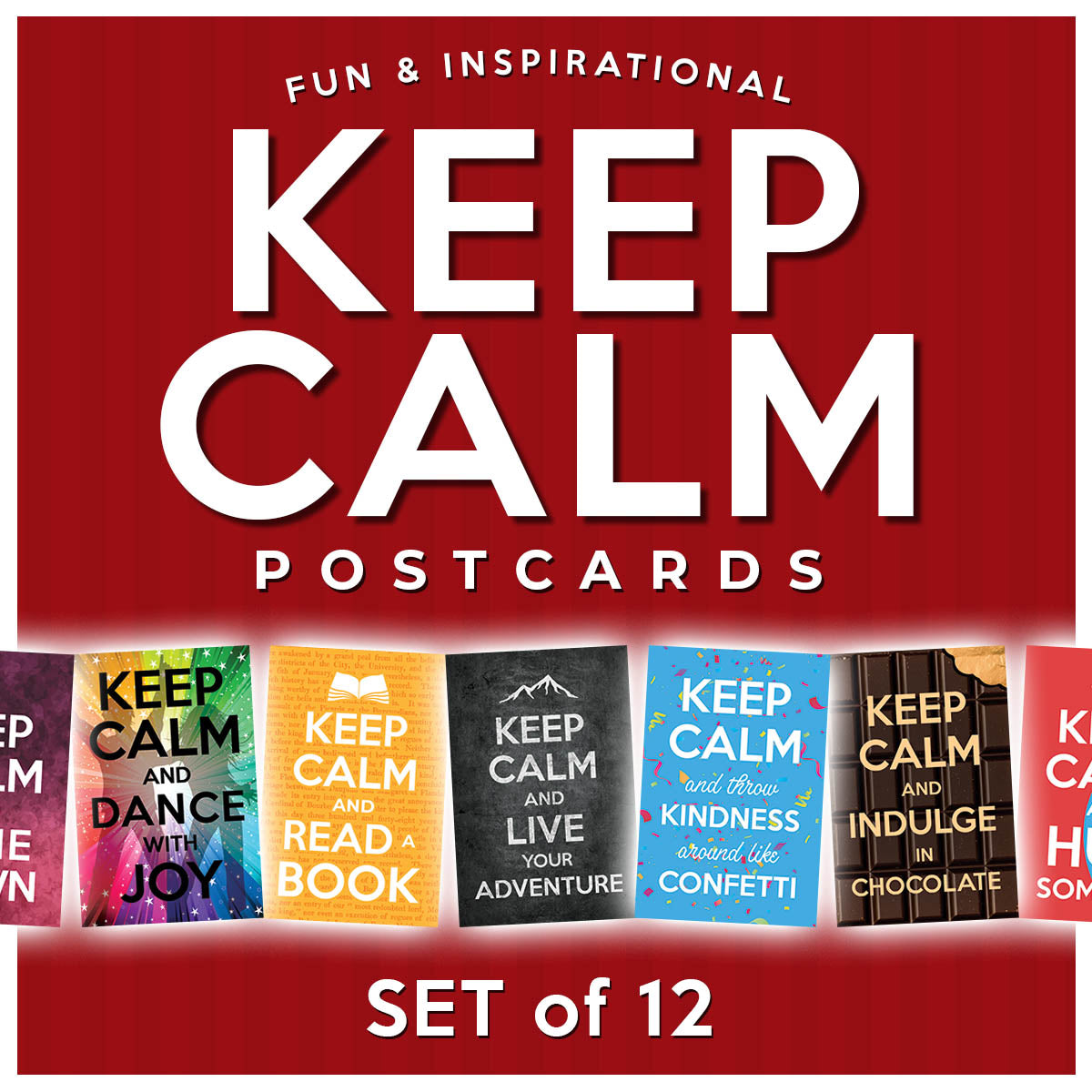 Keep Calm Postcards | Set of 12