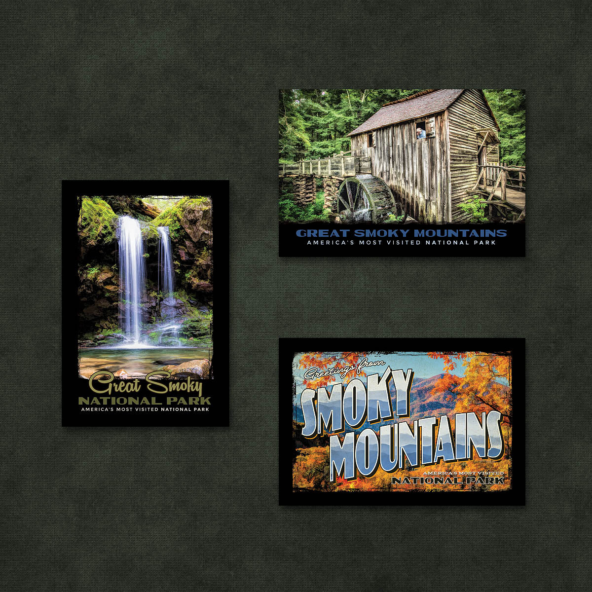 Smoky Mountains Postcards | Set of 7