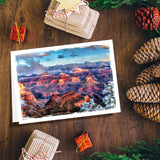 Snowy Grand Canyon | 5x7 Blank Card