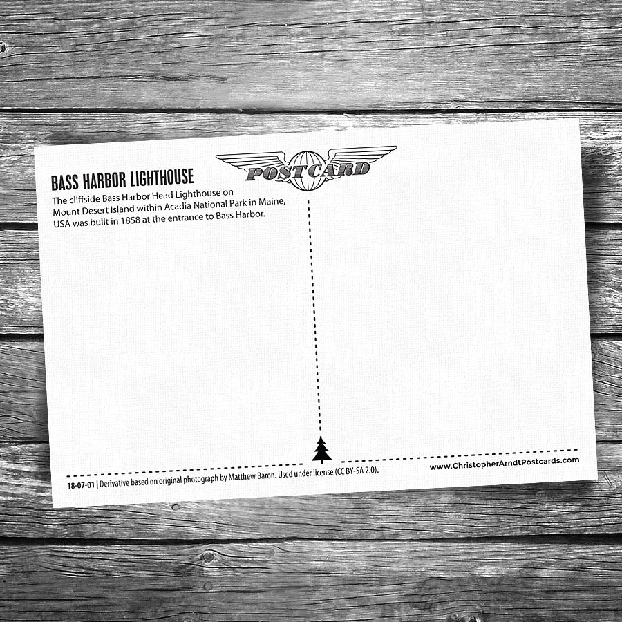 Acadia National Park Bass Harbor Lighthouse