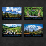 Mt Rainier National Park Postcards | Set of 8