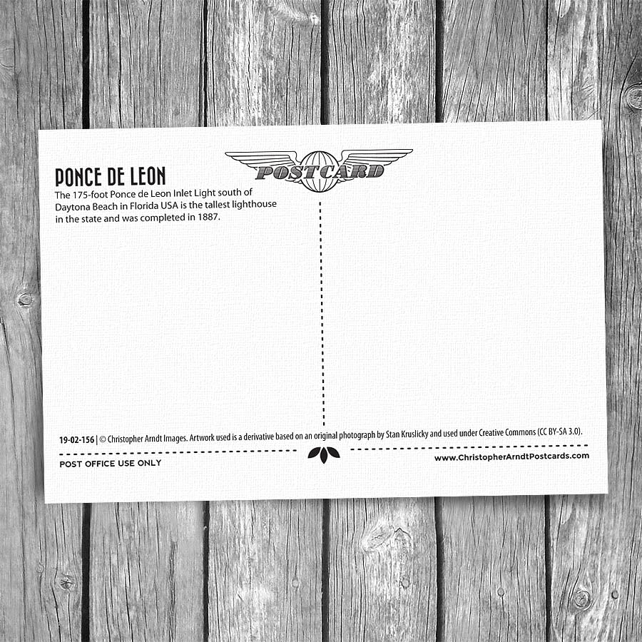 Ponce de Leon Lighthouse Postcard