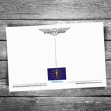 Greetings from Indiana Postcard