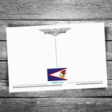Greetings from American Samoa Postcard