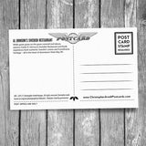 Door County Al Johnson's Goat Snuggle Postcard