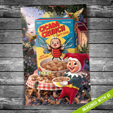 Cicada Crunch Cereal Postcard