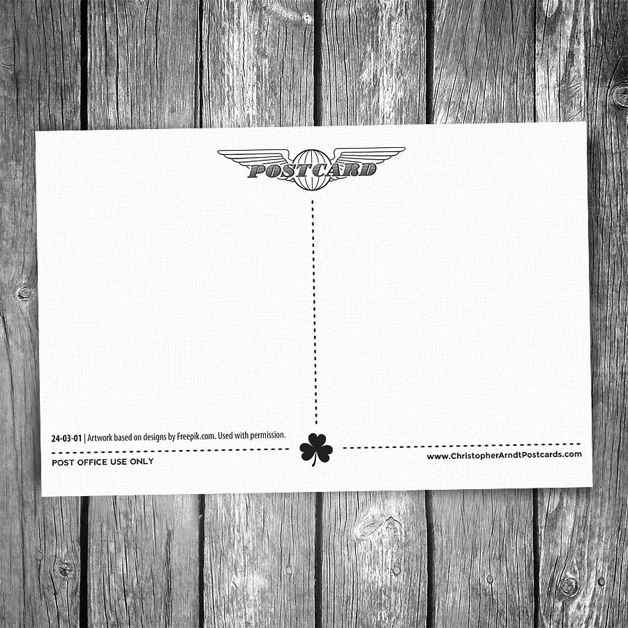 St. Patrick's Day Leprechaun Postcard