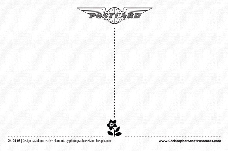 Hello Spring Postcard