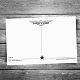 USA State Flag Postcard