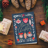 Scandinavian Christmas | Blank Greeting Card - SET of 4