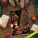 Under the Tree | Blank Greeting Card - SET of 4