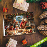 Christmas Baking Joy | Blank Greeting Card - SET of 4