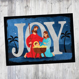 Joy Nativity | 5x7 Blank Card