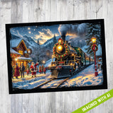 Christmas Train | 5x7 Blank Card