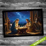 Nativity Wonder Postcard