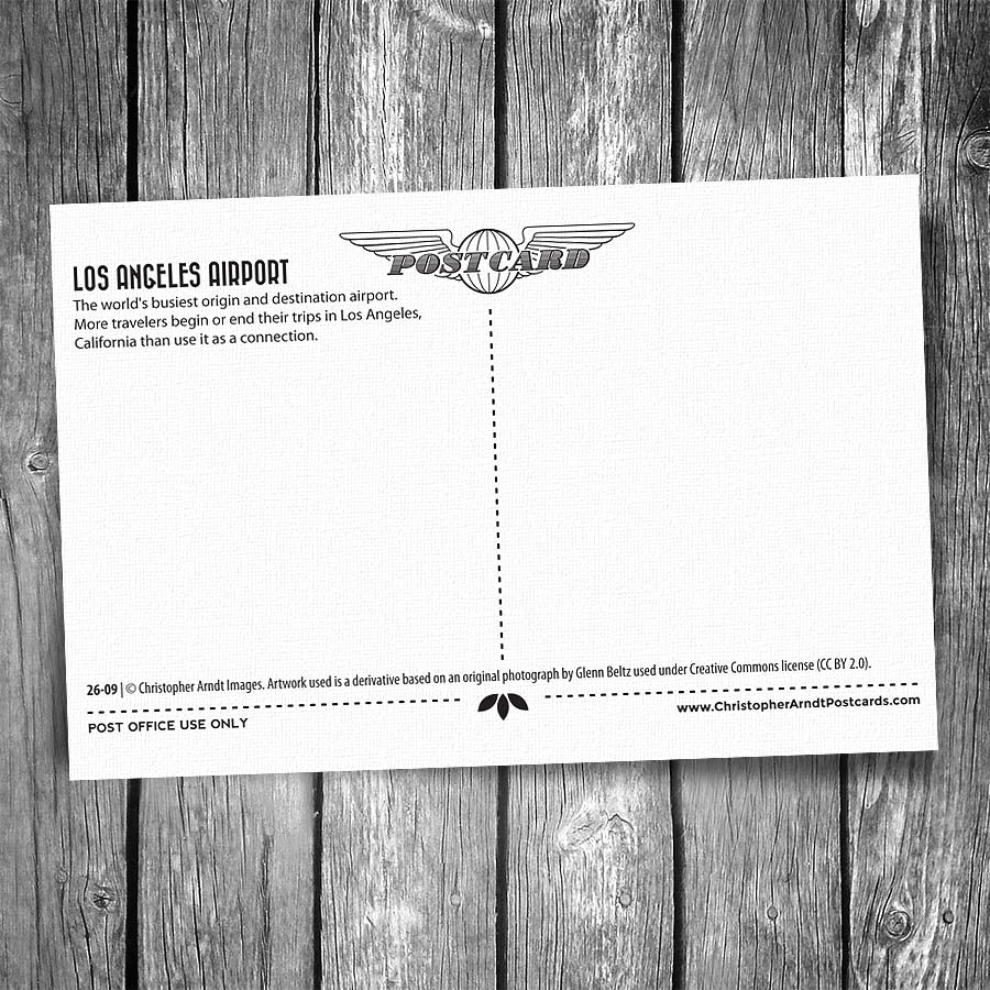 Los Angeles International Airport Postcard