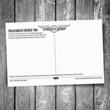 VW Surfer Van Postcard