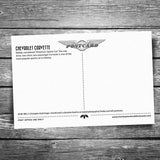 Chevrolet Corvette Postcard