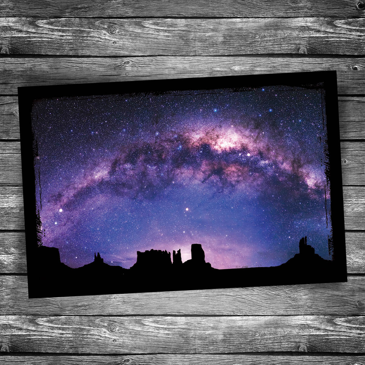 Milky Way Postcard – Christopher Arndt Postcard Co