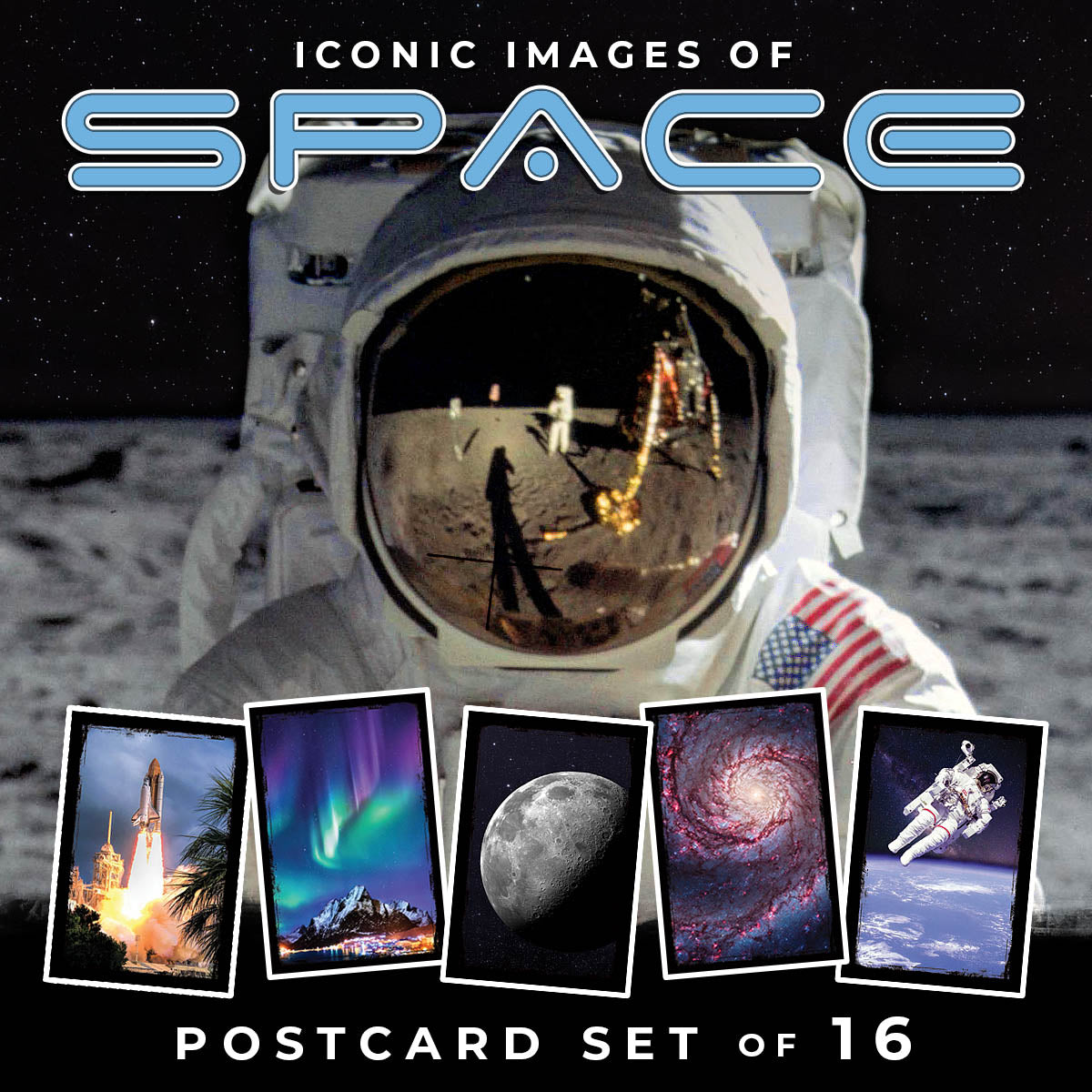 Space Postcards | Set of 16 – Christopher Arndt Postcard Co