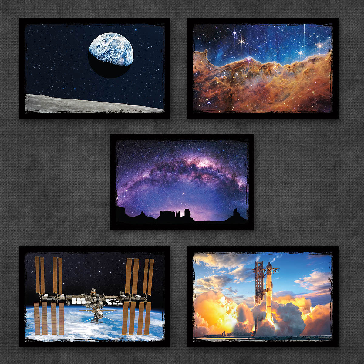 Space Postcards | Set of 16 – Christopher Arndt Postcard Co