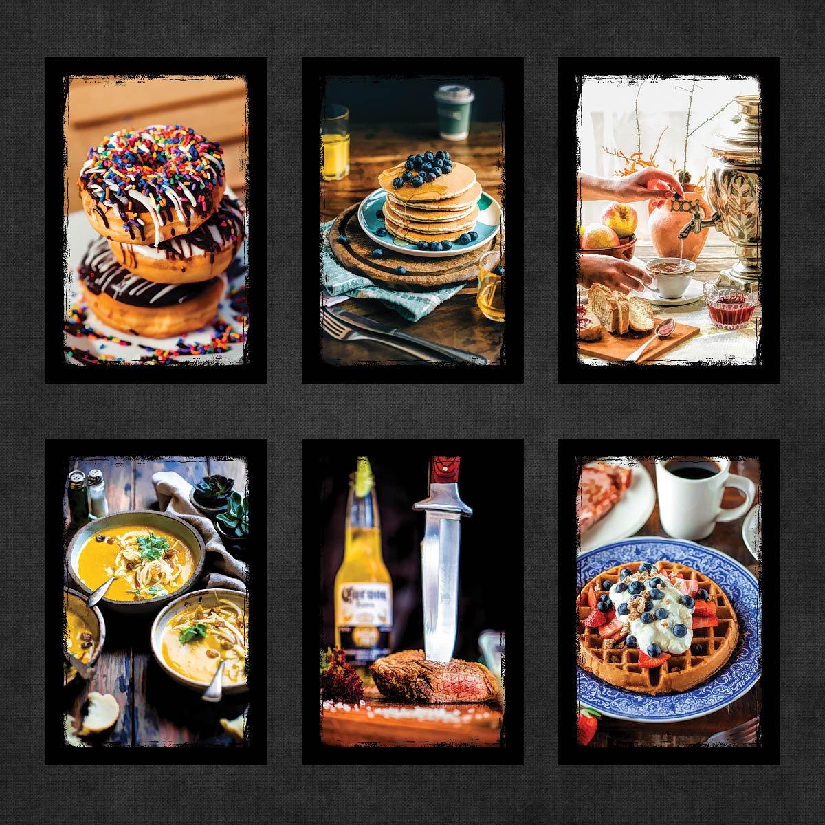 Food Postcards | Set of 16