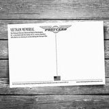 Vietnam Veterans Memorial Postcard