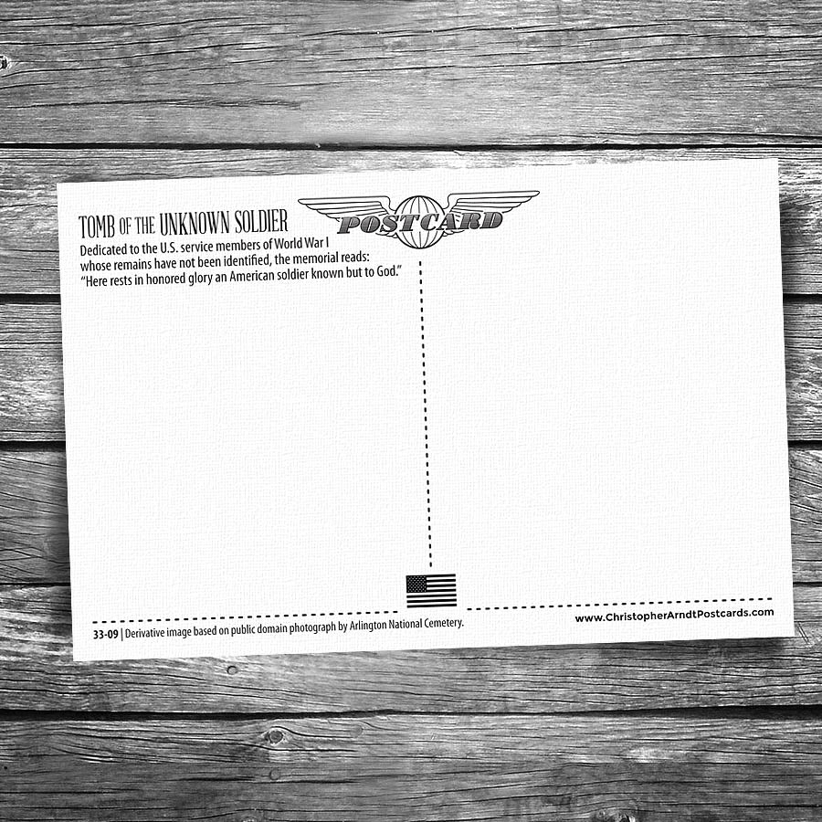 Tomb of the Unknown Soldier Postcard