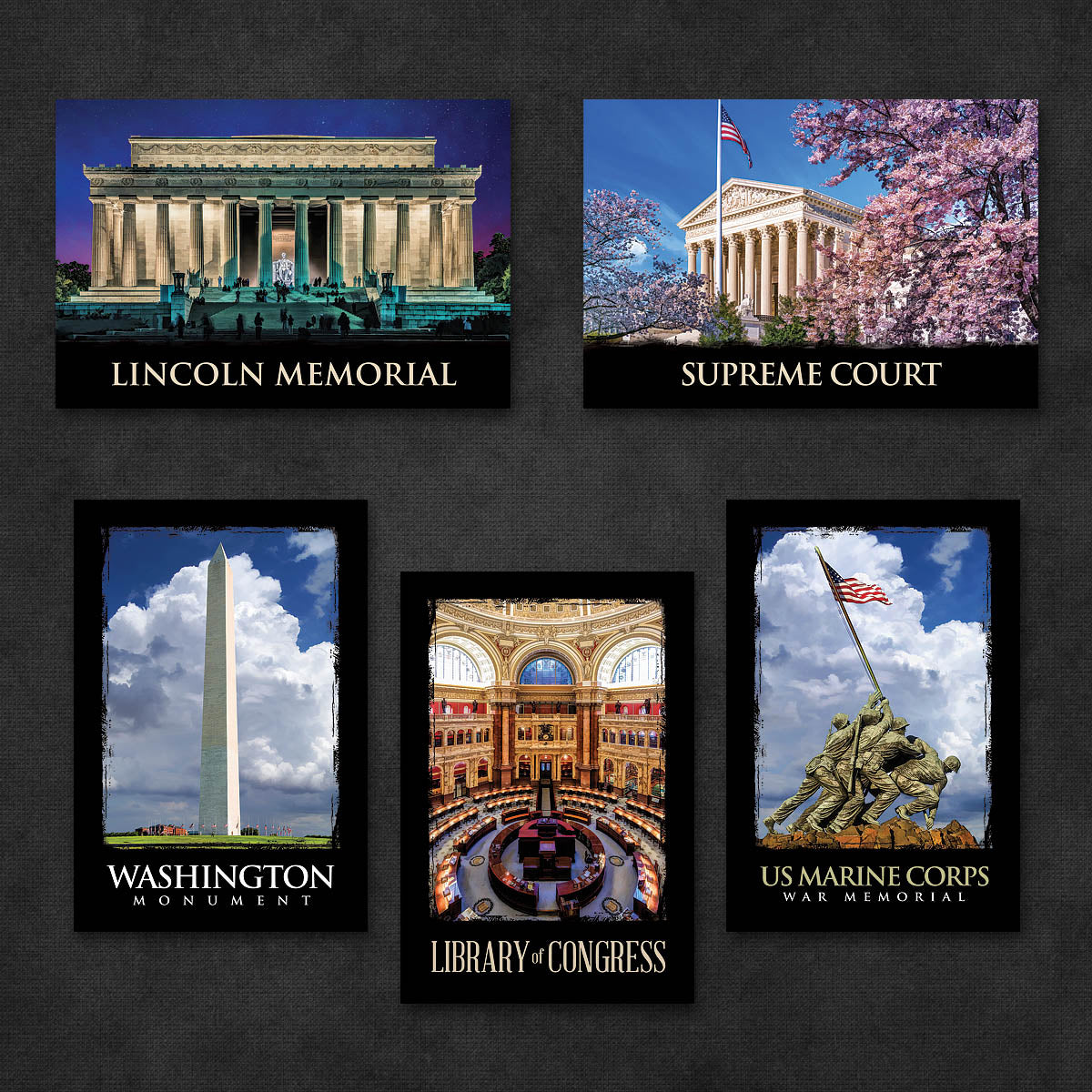 Washington D.C. Postcards | Set of 14 – Christopher Arndt Postcard Co