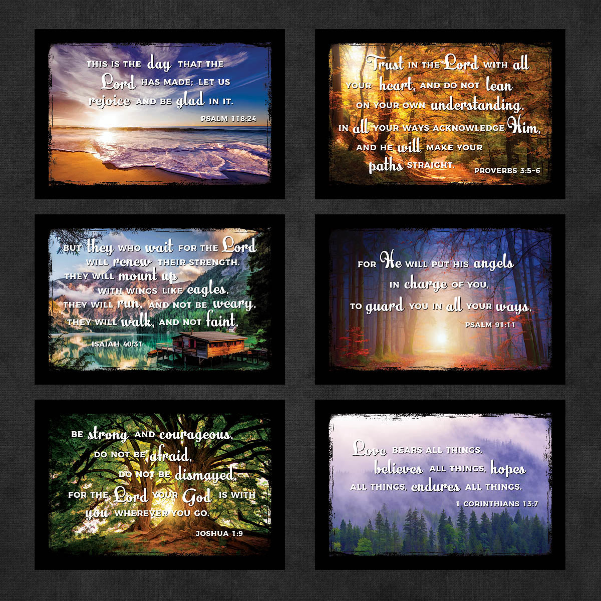 Bible Verse Postcards | Set of 12
