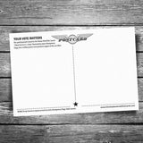 I Want You to Vote Postcard