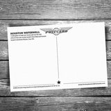 Houston Water Wall Postcard